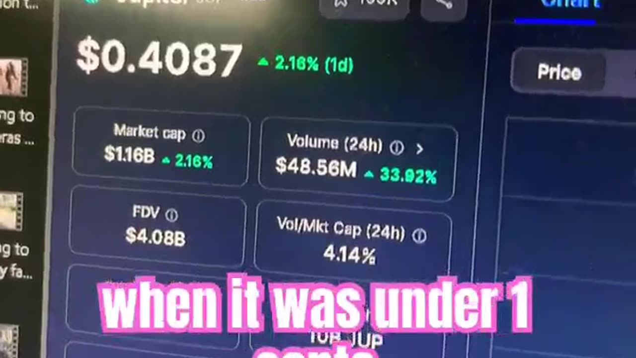 jupiter jup crypto news today! #fyp