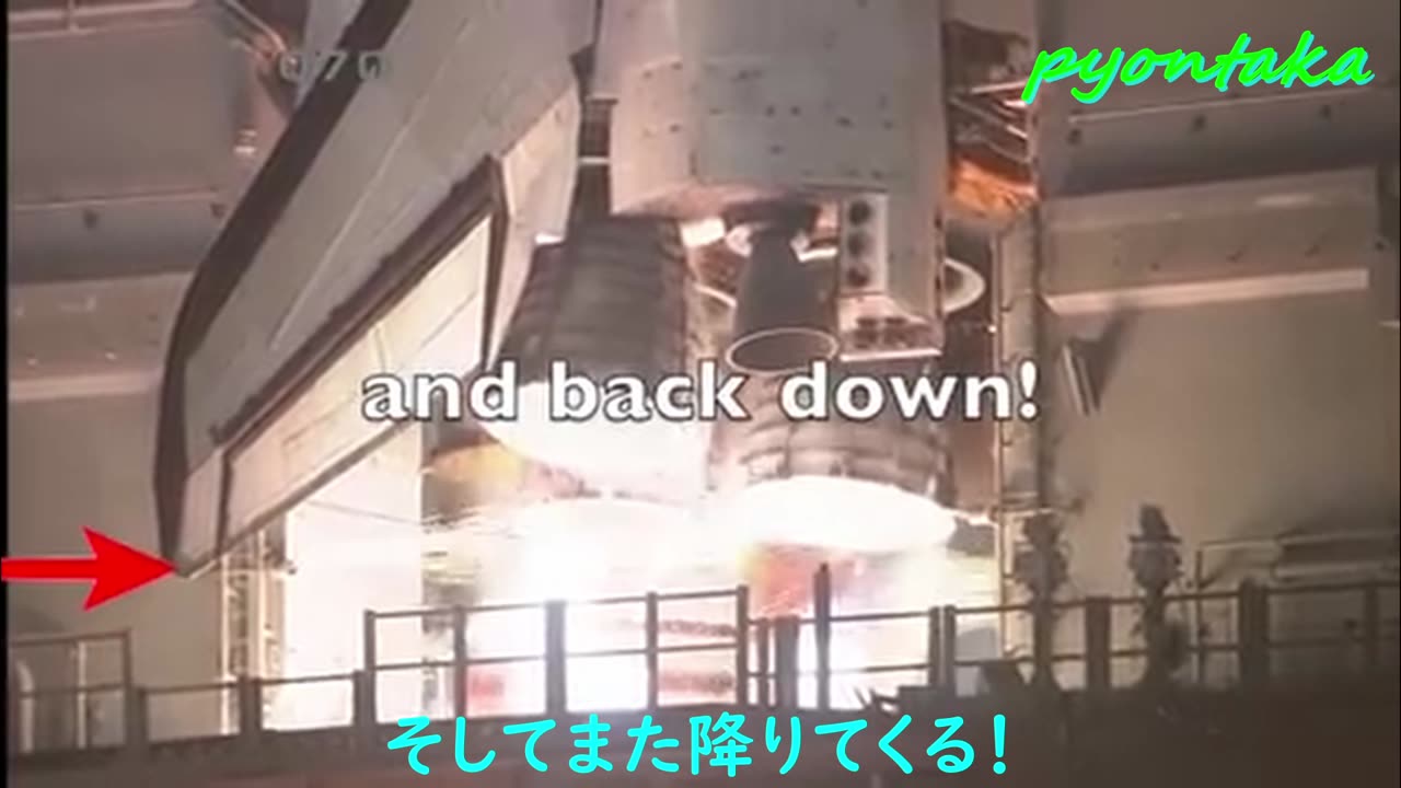 スペースシャトルは気球です Space Shuttles are balloons.