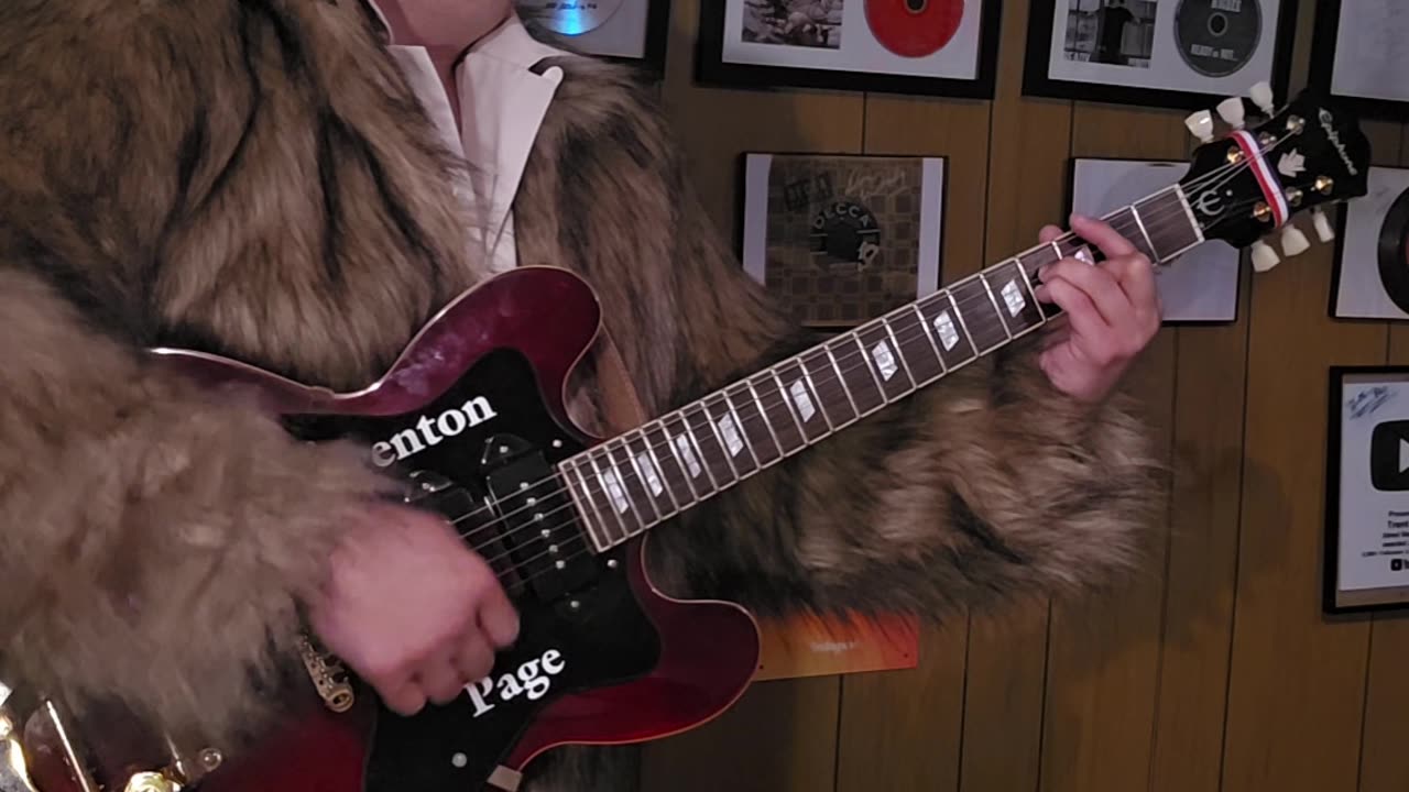 Trent Page playing the Beatles.