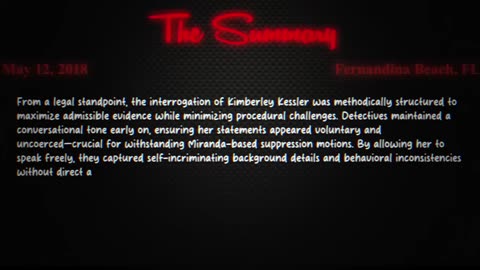 The Shocking Interrogation Of a Psychopathic Woman JCS Criminal Psychology