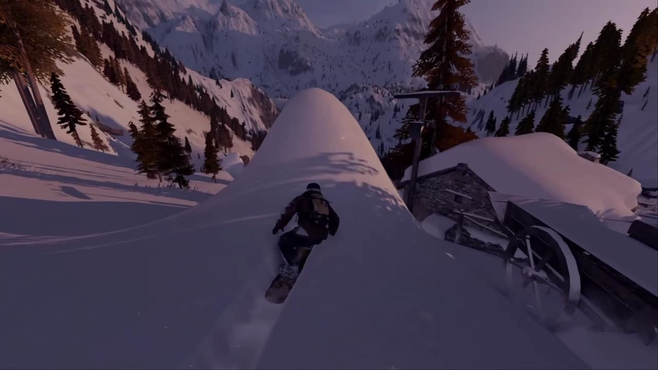 Relaxing Steep Gameplay