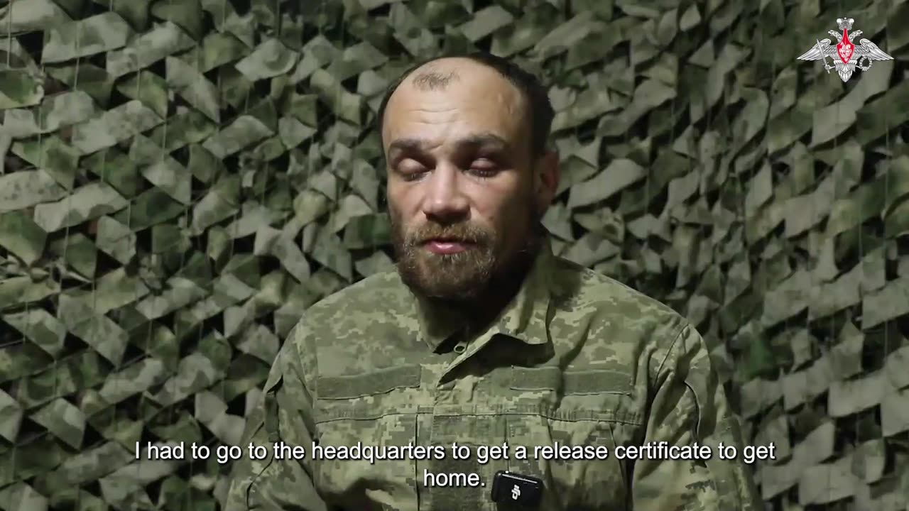 A captured AFU soldier