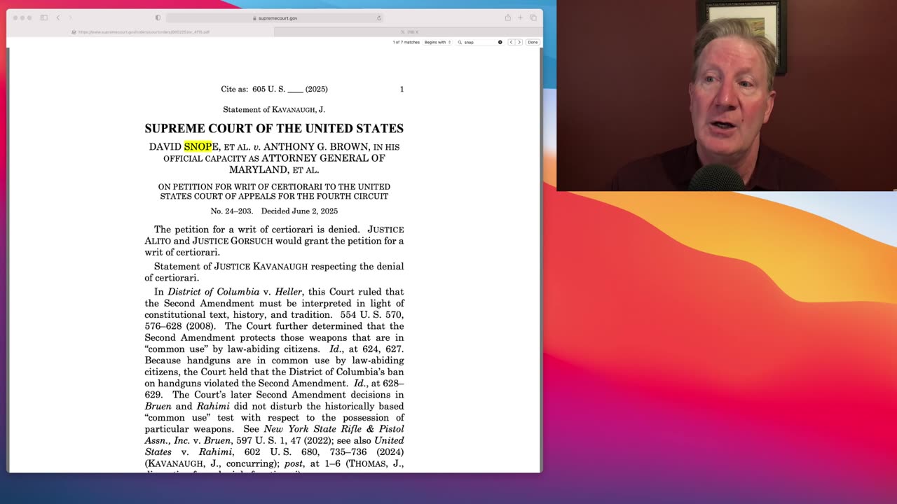Supreme Court Refuses To Defend The Second Amendment . . . For Now.
