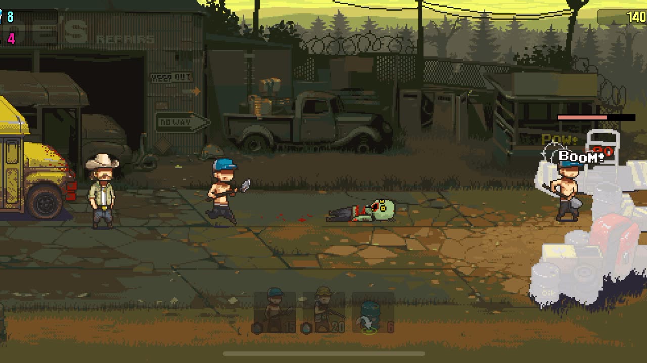 Dead Ahead - Zombie Warfare: 14/4 gameplay (Mission 1-1)