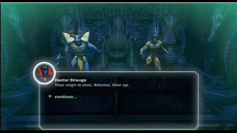 Ultimate Alliance OST 118 Atlantis Atuma and Tiger Shark Fight Quiet/Action