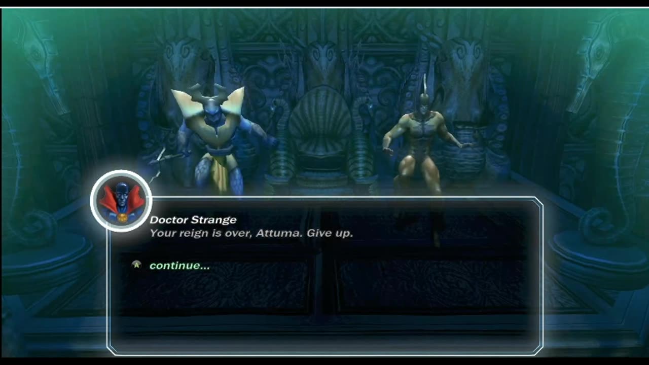 Ultimate Alliance OST 118 Atlantis Atuma and Tiger Shark Fight