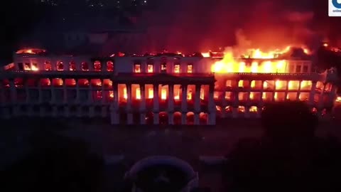 Gen-Z Lead The Charge, Burn Down The Parliament Building And PM Resigns
