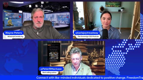 Wayne Peters & Peter R Mac Isaac with Karla Joy Treadway | Freedom Train International - May 4th