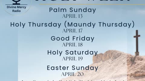 Holy Week