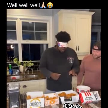 Negro plays "guess the chicken" lol