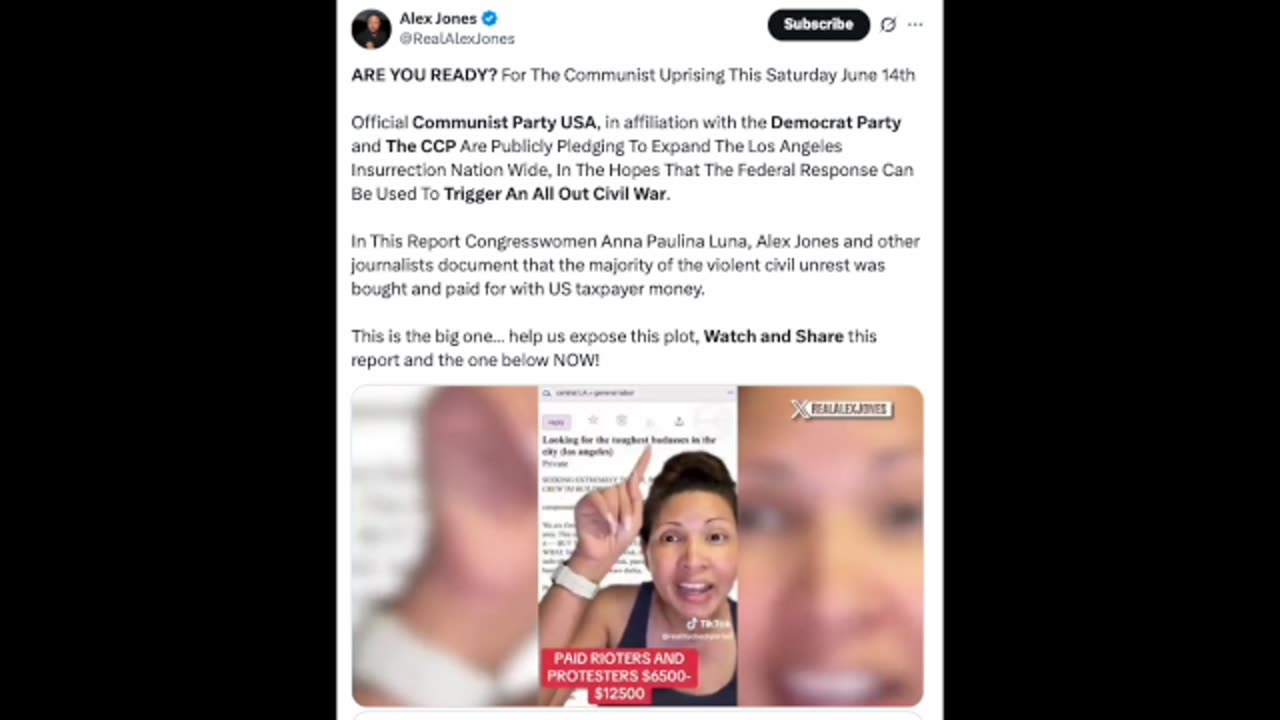 Communist Party Uprising Starts On June 14. Mark the Date. Pray It's A False Alarm