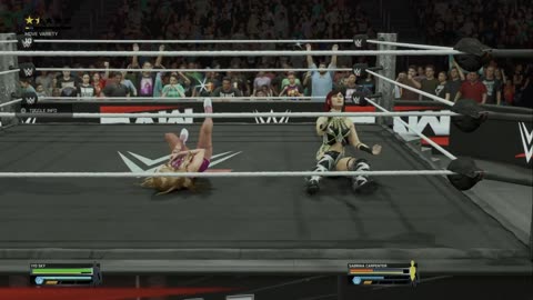 wwe 2k25 260 universe Sabrina Carpenter VS Iyo Sky