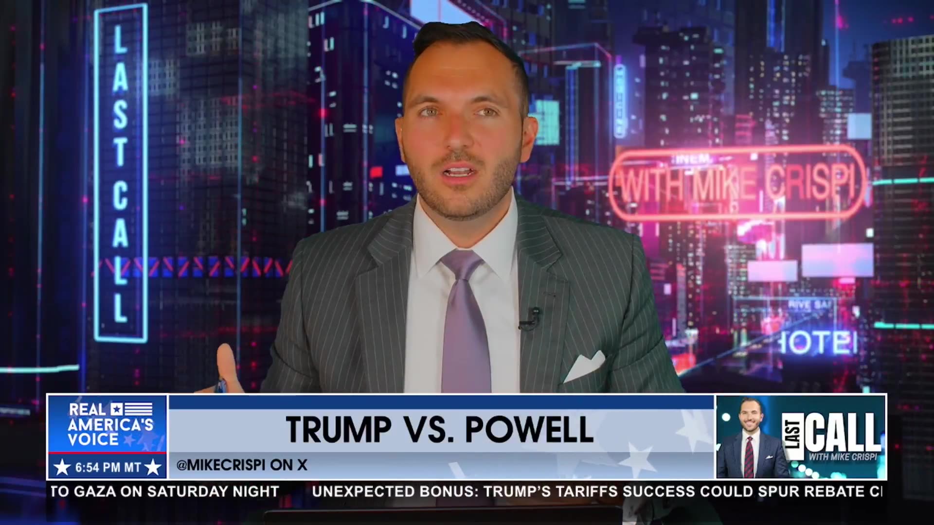 POTUS CALLS THE BLUFF OF JEROME POWELL: "THE OLD BACKSLAP"