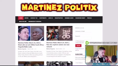 Martinez Politix (March 28, 2025) | Putin pushes for regime change in Ukraine