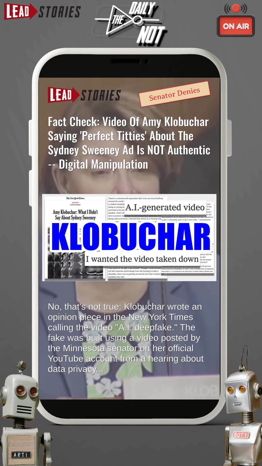 The Daily NOT - A show about what didnt happen today. Episode 511.