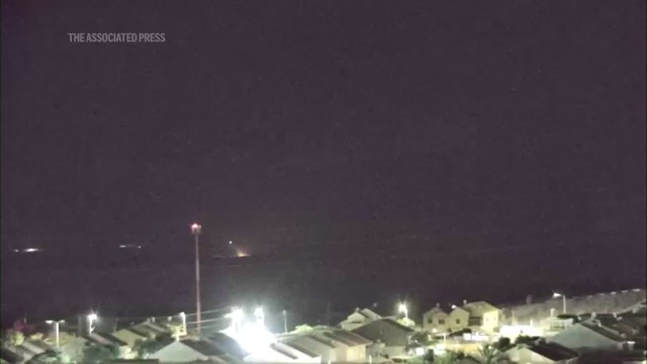 Explosions seen in Gaza as Israel strikes continue