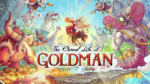 ‘The Eternal Life Of Goldman’ – THQ And Weappy Studio’s Hand-Drawn Platformer – Gameplay Trailer