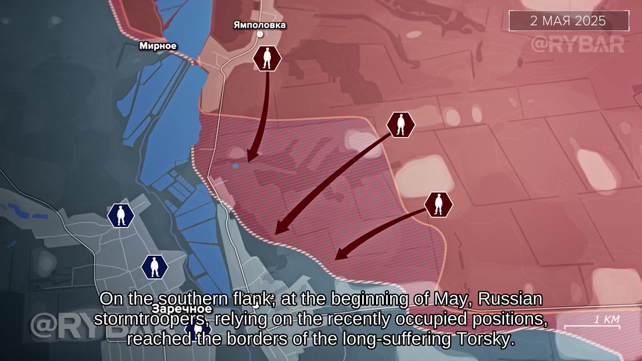 🇷🇺 🏹 🎣 Rybar’s Analysis: Decisive Battles in the Lyman Direction