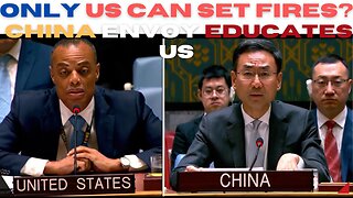 China educates US on hypocrisy - The US sets fires while not allowing others to light a match