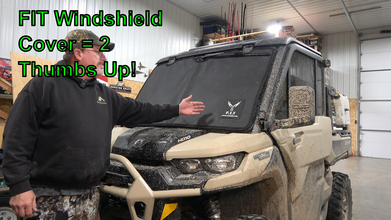 FIT Windshield Protection for UTVs & Campers | Can-Am Defender Tested!