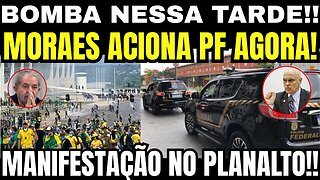 CAOS EM BRASÍLIA! MEGA MANIFESTAÇÃO SURGE DO NADA E MORAES ACIONA A PF NO DESESPERO!