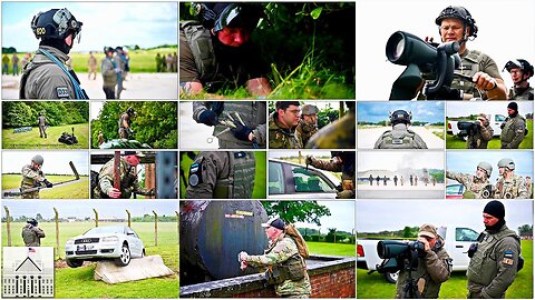 U.S. Air Force and NATO EOD Teams in Explosive Ordnance Disposal Exercise