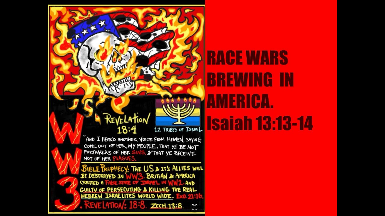 Warning of race war.WW3 proxy. Klan target negroes in Ohio.