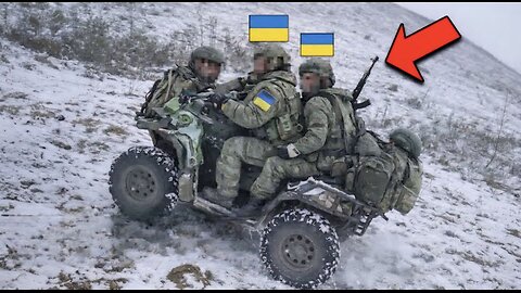 Russian FPV Drone Catches Ukrainian Elite Azov Units Off Guard