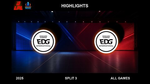 EDG vs UP Highlights ALL GAMES - LPL Split 3 2025 Rumble - Edward Gaming vs Ultra Prime