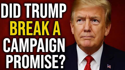 The Truth About Trump's Iran Strike - Did He Break A Campaign Promise?