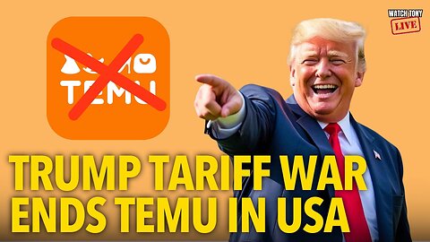 BREAKING: Temu & SHEIN UNDER ATTACK —Trump WRECKS Cheap Shopping | The Tony Michaels Podcast #883