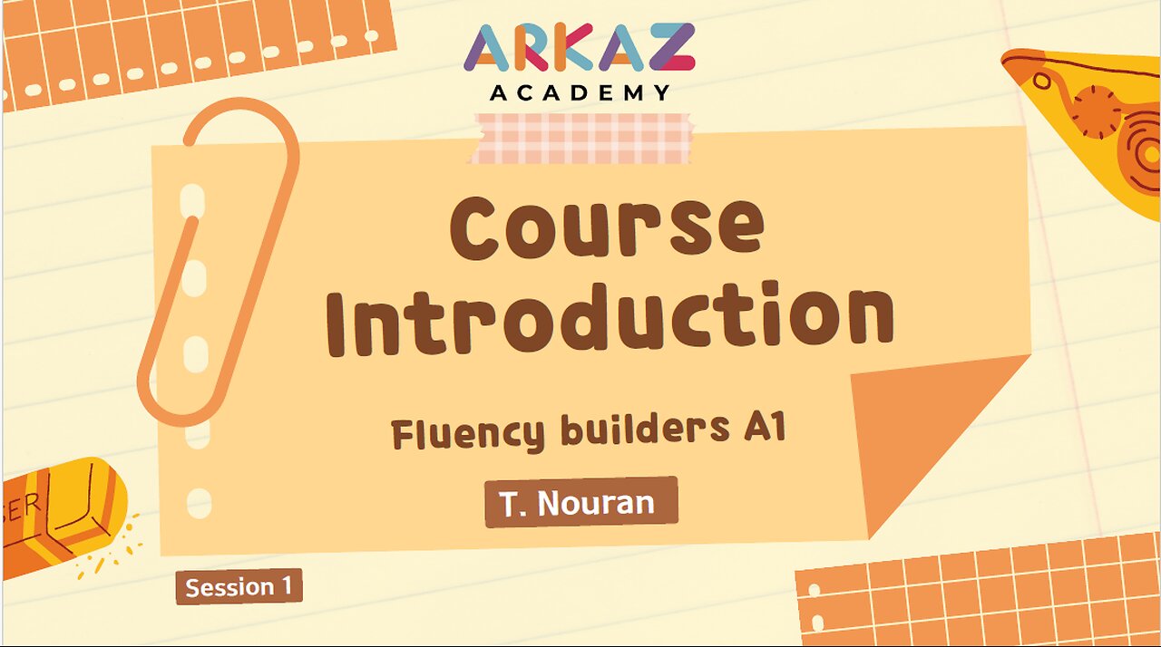 Course introduction