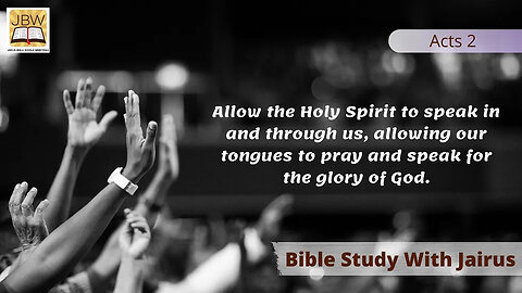 #Bible #Acts 2 Holy Spirit, Tongue of fire, dreams and visions and calling the name of the Lord.