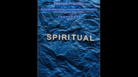 What's in a Name? ~ Priscilla
