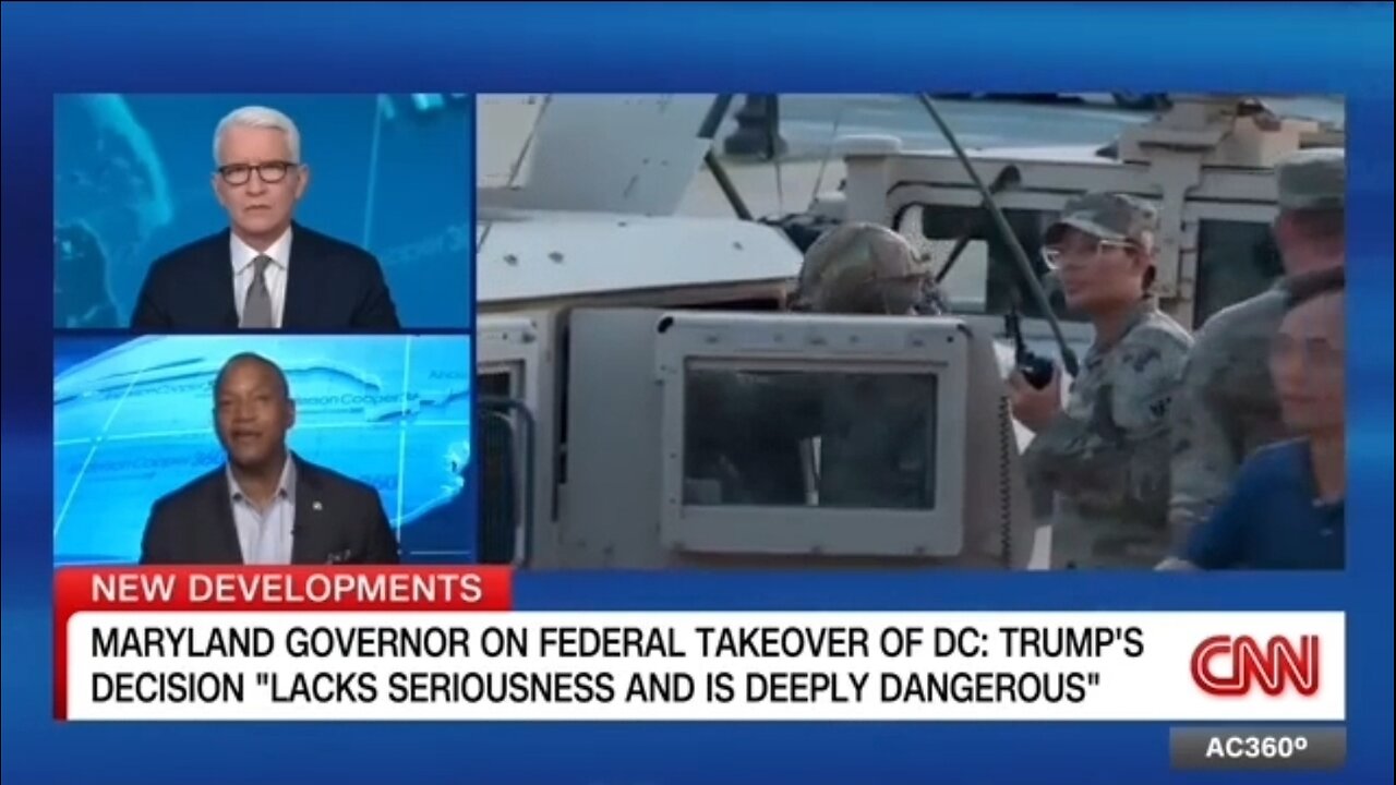 Gov Wes Moore: I’m Embarrassed National Guard Is Helping To Make D.C Safe