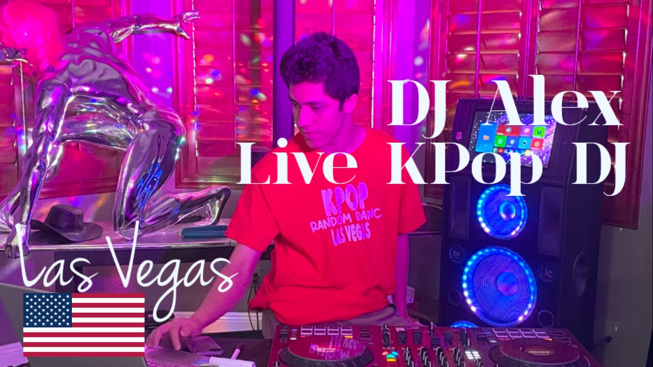 KPop DJ Alex Plays a Mix of HipHop-KPop Styled Music LIVE!