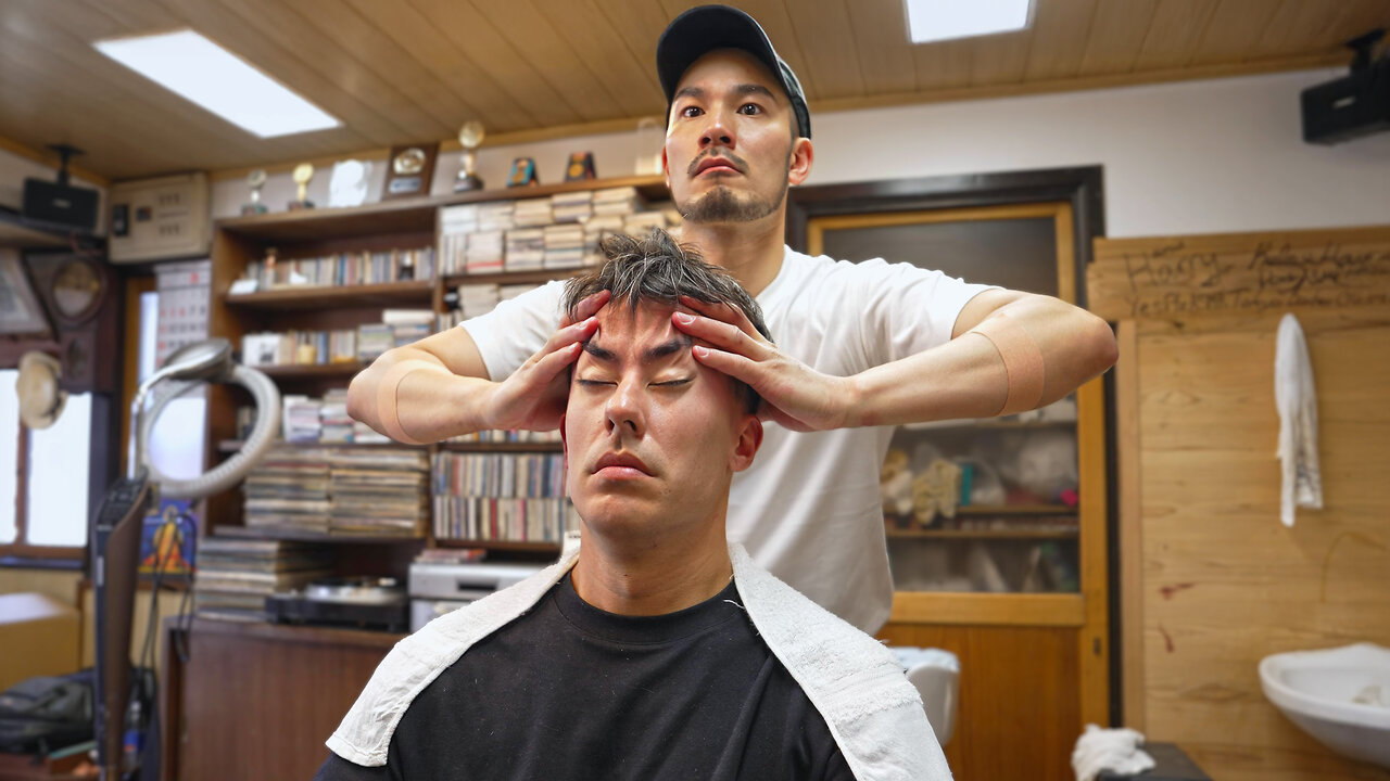 🧠(ASMR) Deep Healing Massage by World Champ Masseur Barber – Client Looks Reborn!