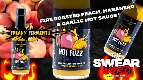 Savory Fire Roasted Peach Hot Sauce!
