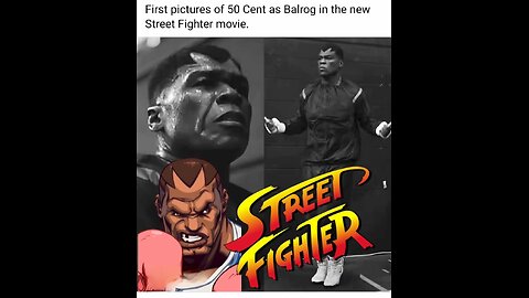 50 Cent as Balrog in the new Street Fighter movie! 🥊🎬