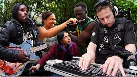 I Got RANDOM Singers & Musicians JAMMING Together in NYC_HD