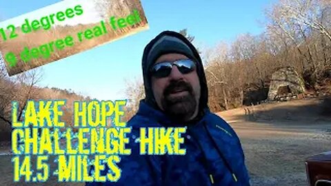 Lake Hope Challenge Hike 14.5 miles