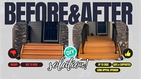 Is this Outdoor Handrail Worth It? 2-Step Wrought Iron Railing Test & Review