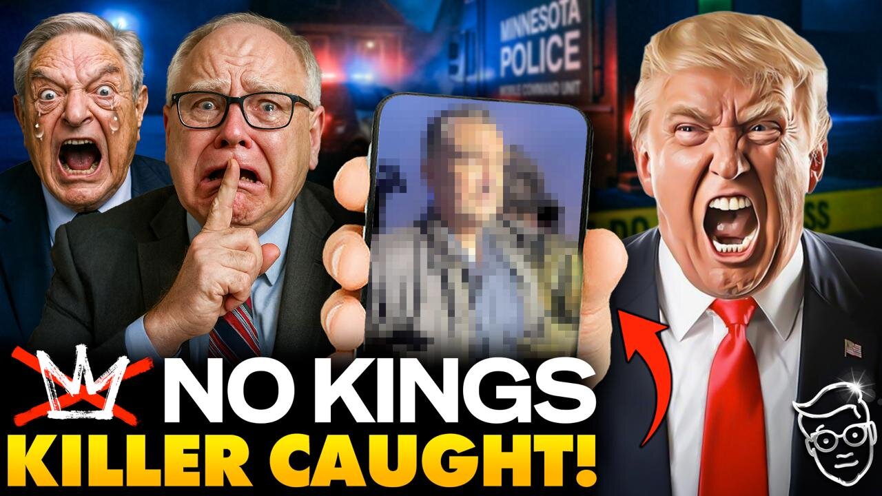 🚨'No Kings' Political Assassin ARRESTED After Manhunt, Mugshot Released | Manifesto STILL Secret