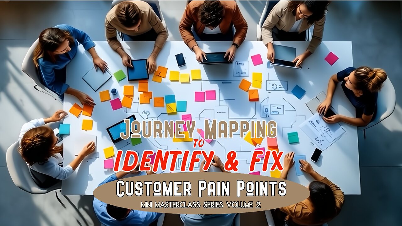 Journey Mapping to Identify & Fix Customer Pain Points