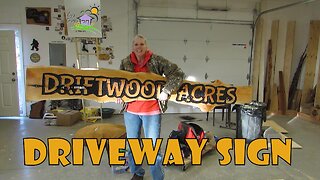 Driftwood Acres Driveway Sign