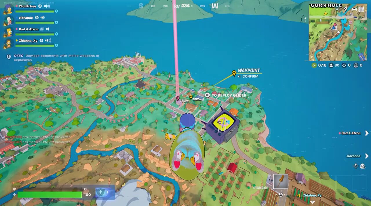 Hitting up Fortnite with the Squad