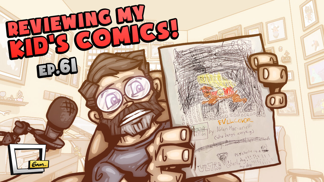 Reviewing my 9-Year-Old's Comics: Ultra Charlie