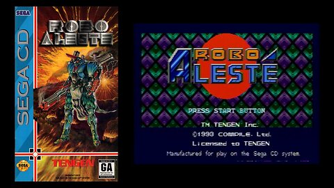 Robo Aleste (SCD - 1993) playthrough on Easy