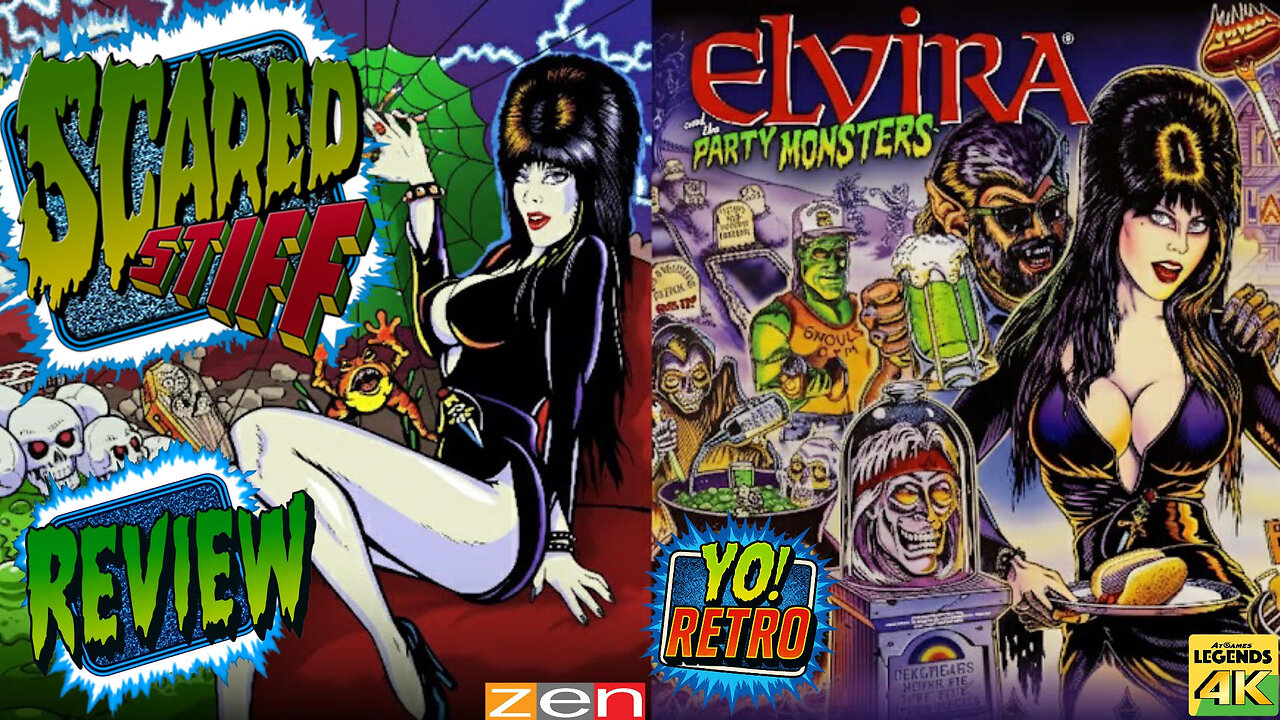 Yo! Retro #66 Elvira Party Monsters & Scared Stiff Review! #atgames #zenstudios #yoretro