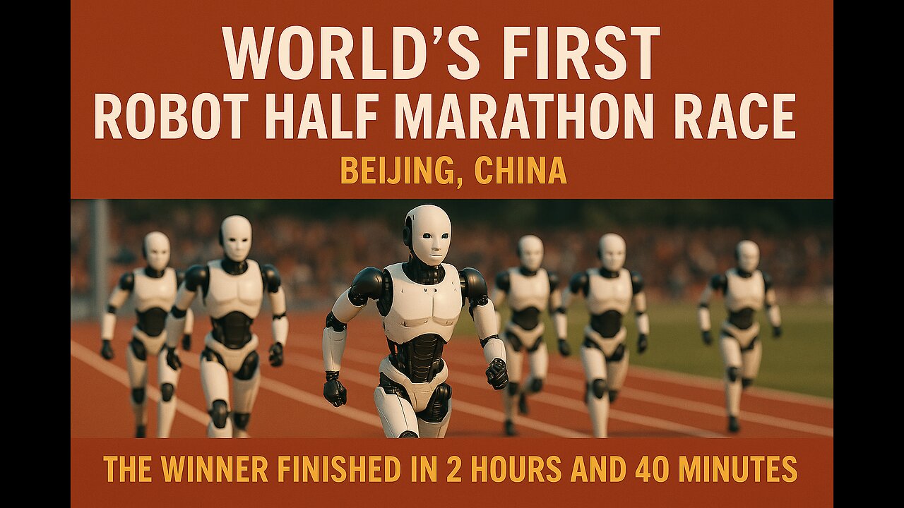 This Robot Just Ran A Half Marathon.